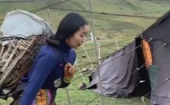 烧火小姐姐,火光中的温暖与智慧