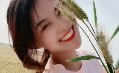 小麦小姐姐,青春活力，绽放光芒